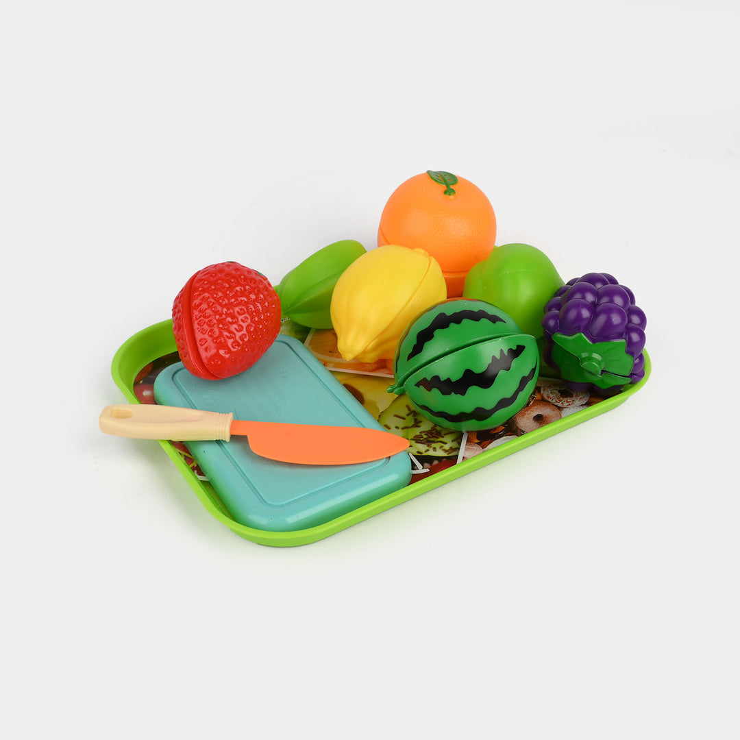 Cut Fruit Play Set For Kids