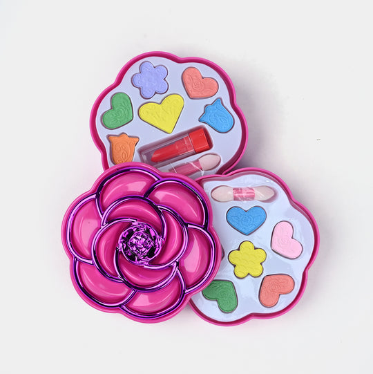 Flower-Shaped Kids' Makeup Set