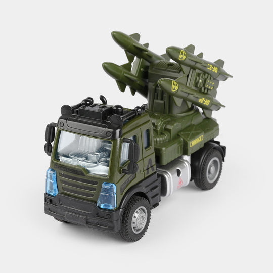 Friction Mini Armed Model Vehicle Toy For Kids