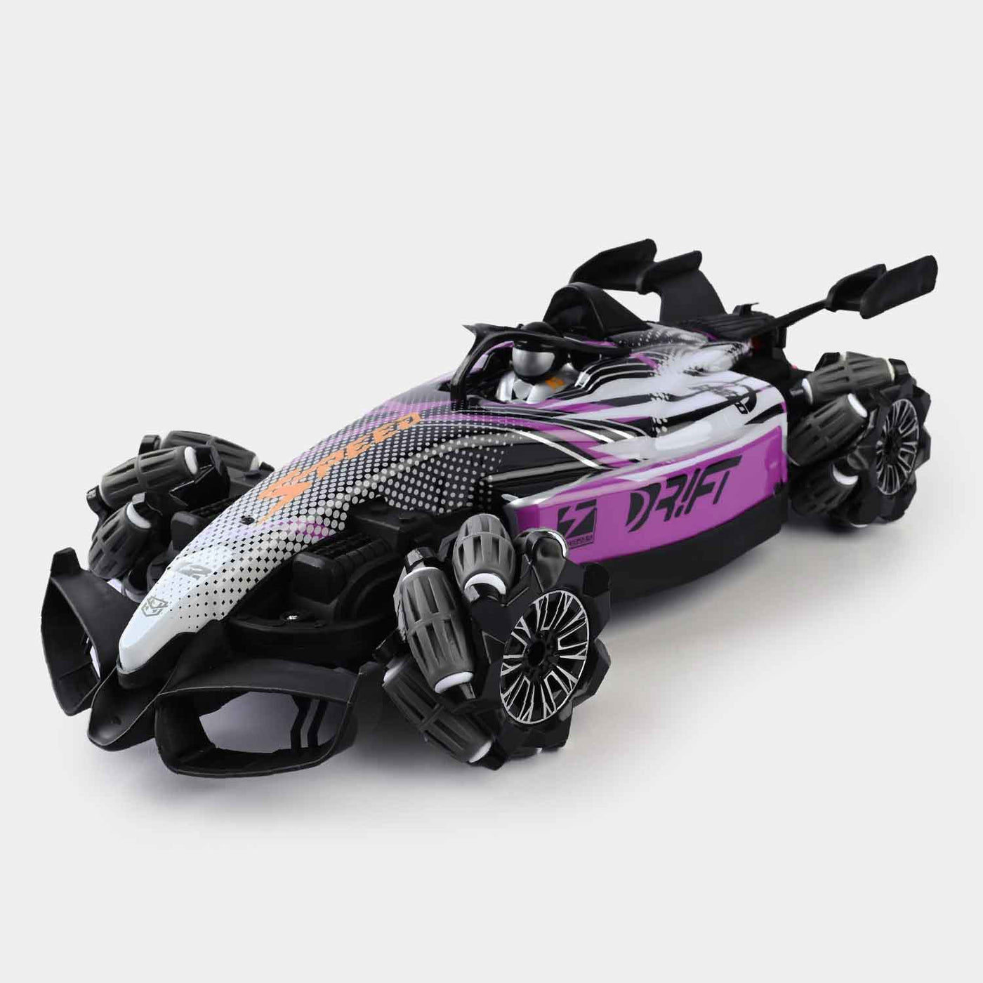 Remote Control Drift Car with Light and Spray, 360° Rotation