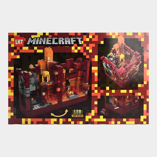 Minecraft Block Set With Light 798PCs For Kids