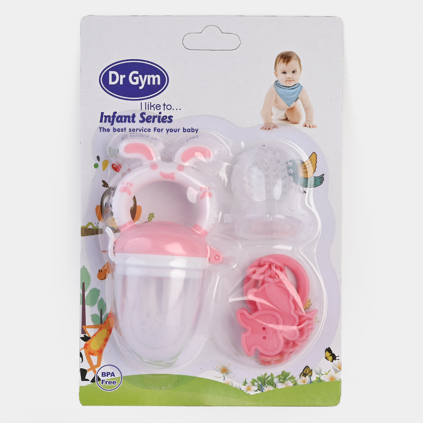 DR GYM Food Soother-Pink