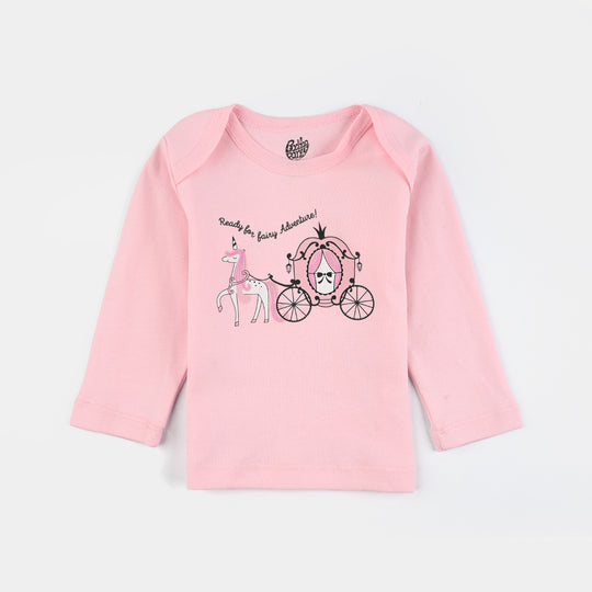 Infant Girls Cotton T-Shirt 3 Pcs Princess World