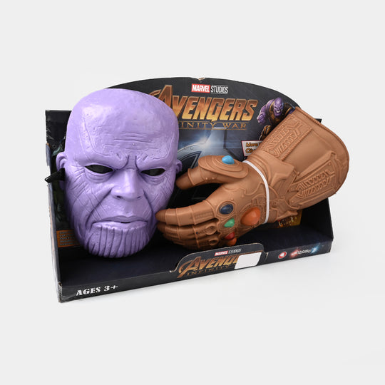 Mask & Gloves With Light