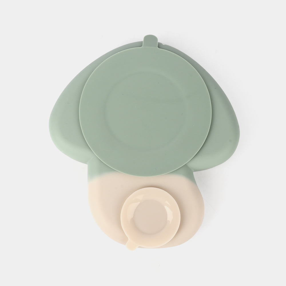 Silicone Mushroom Bowl & Cutlery Set