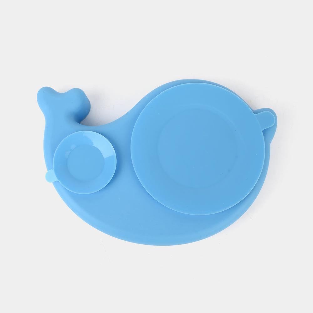 Dolphin Silicone Baby Feeding Set