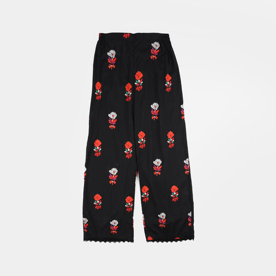 Teens Girls Cotton 2Pcs Gulistan-BLACK