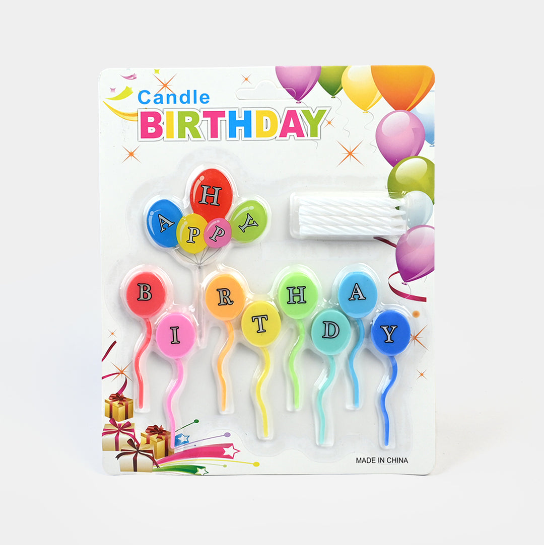 HBD Balloon Shape 13Pcs