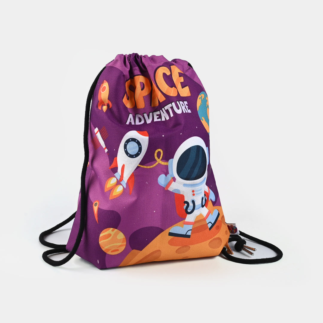 Space Drawstring Bag For Kids