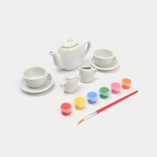 DIY Tea Painting Set for Kids