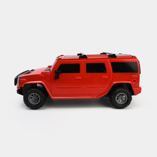 1:12 Scale Red Hummer Remote Control Car For Kids