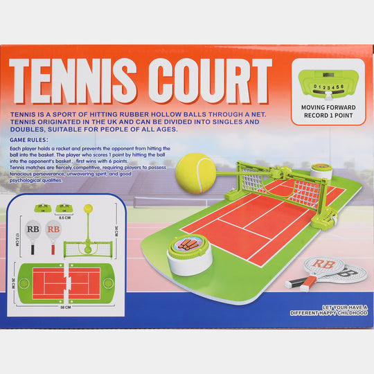 Mini Tennis Court Game – Interactive Table Tennis Set