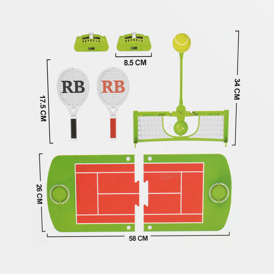 Mini Tennis Court Game – Interactive Table Tennis Set