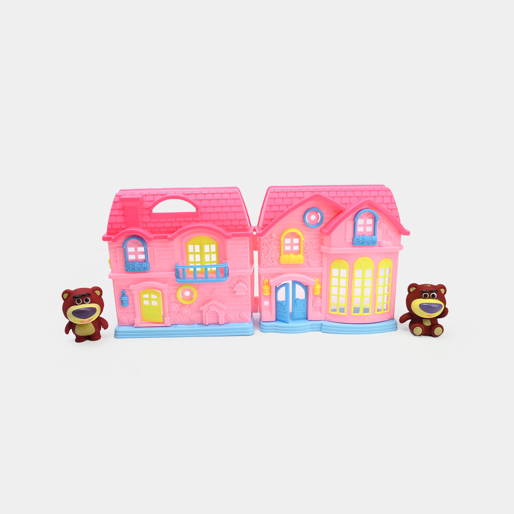 Lots Homes | Strawberry-Themed DIY Toy House Set