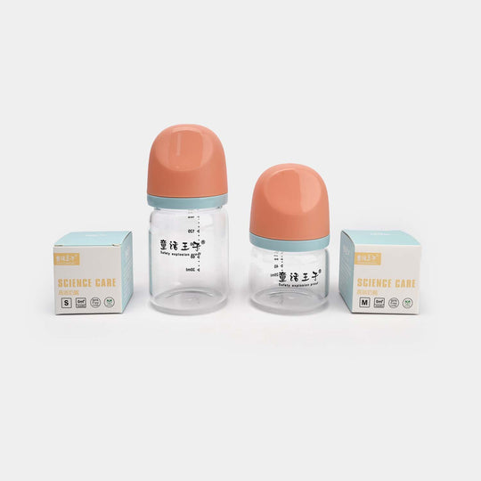 Glass Feeding Bottle Set 0m+/80/160ml