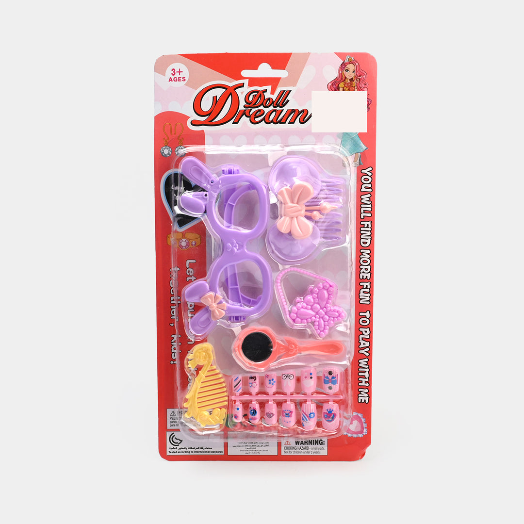Pretend Makeup Play Kit for Girls