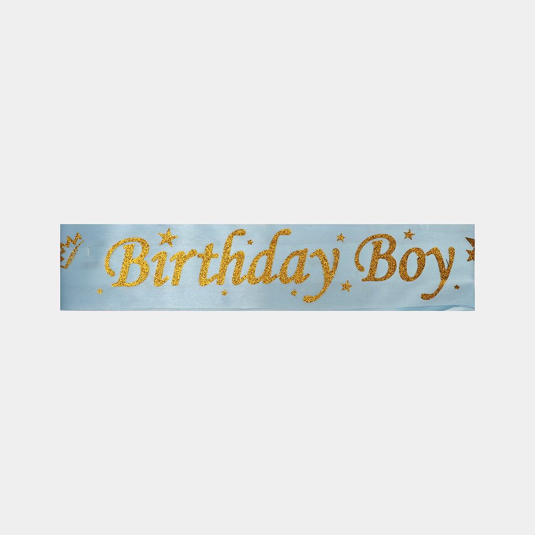 Birthday Boy" Sash – Celebrate in Style