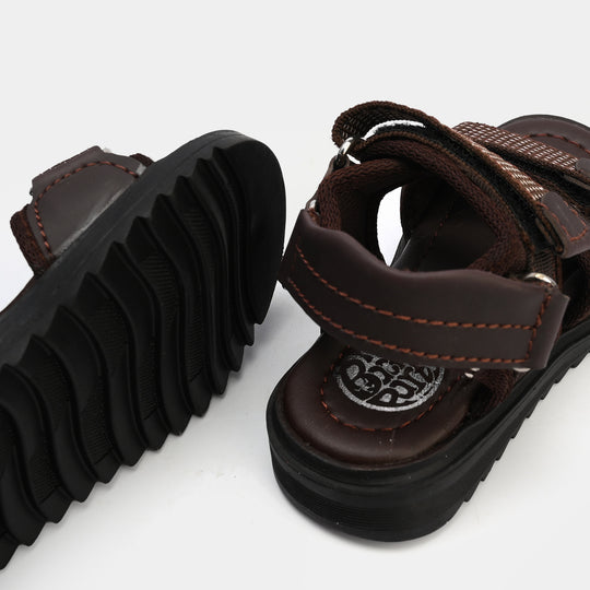 Boys Sandal 211-01-BROWN