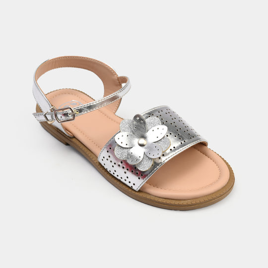 Girls Sandal BS-02-SILVER