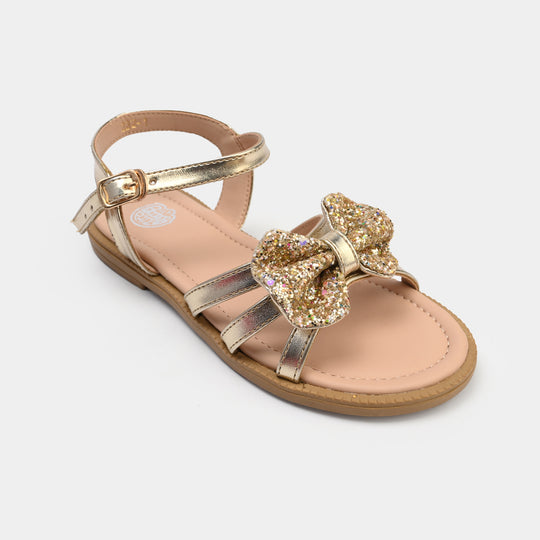 Girls Sandal 222-1-Golden