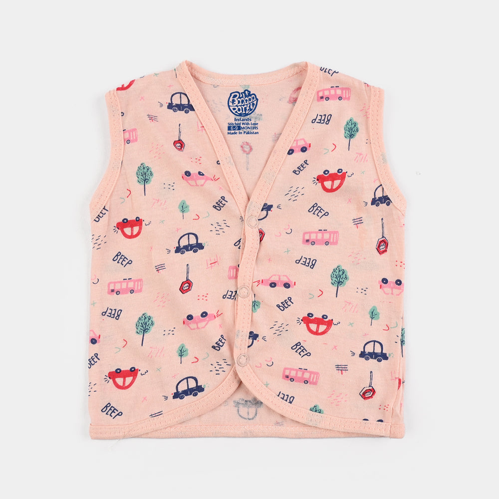 Pack Of 3 Infant Baby Unisex Cotton Vest Sando Set