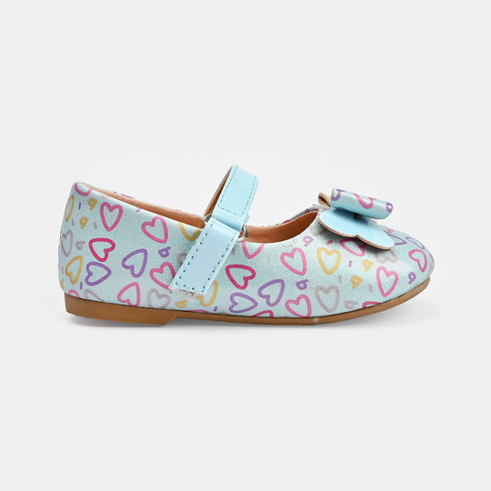 Girls Pumps 11-66-Blue