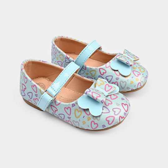 Girls Pumps 11-66-Blue
