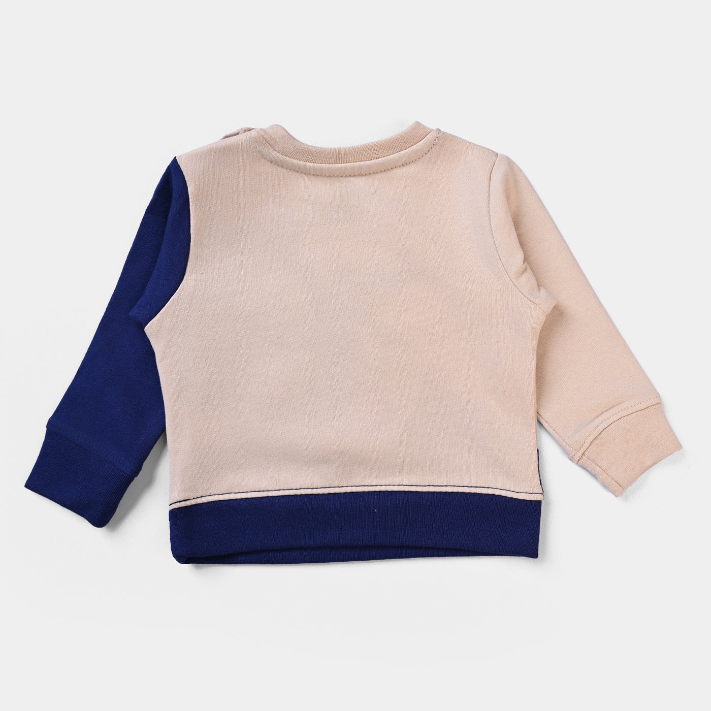 Infant Boy's Cotton Sweatshirt Dino-Navy Blue