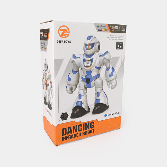 Remote Control Robot Dancing with LED Lights and Music