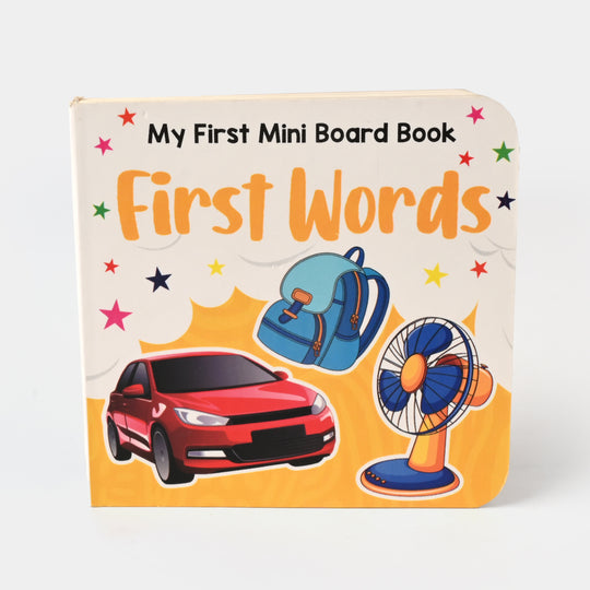 My First Mini Word Board Book For Kids (BB-01)