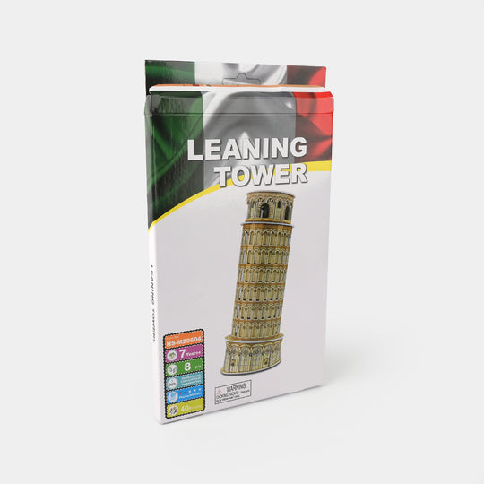 DIY 3D Puzzle Leaning Tower 8 Pcs Set