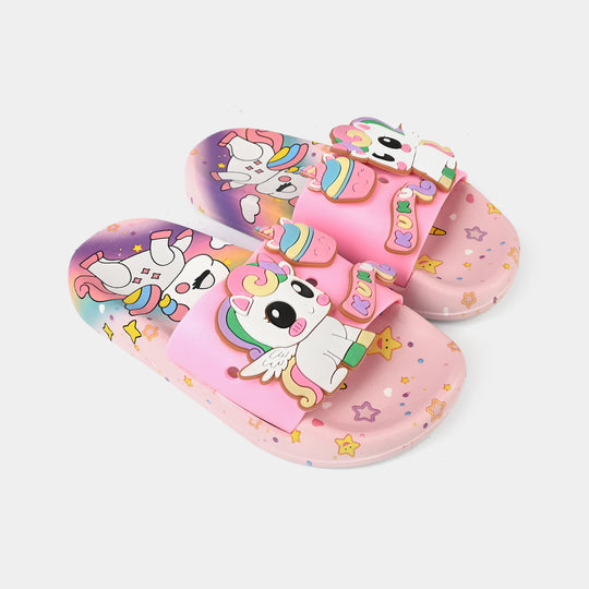 Girls Slippers 2208-B10-Pink