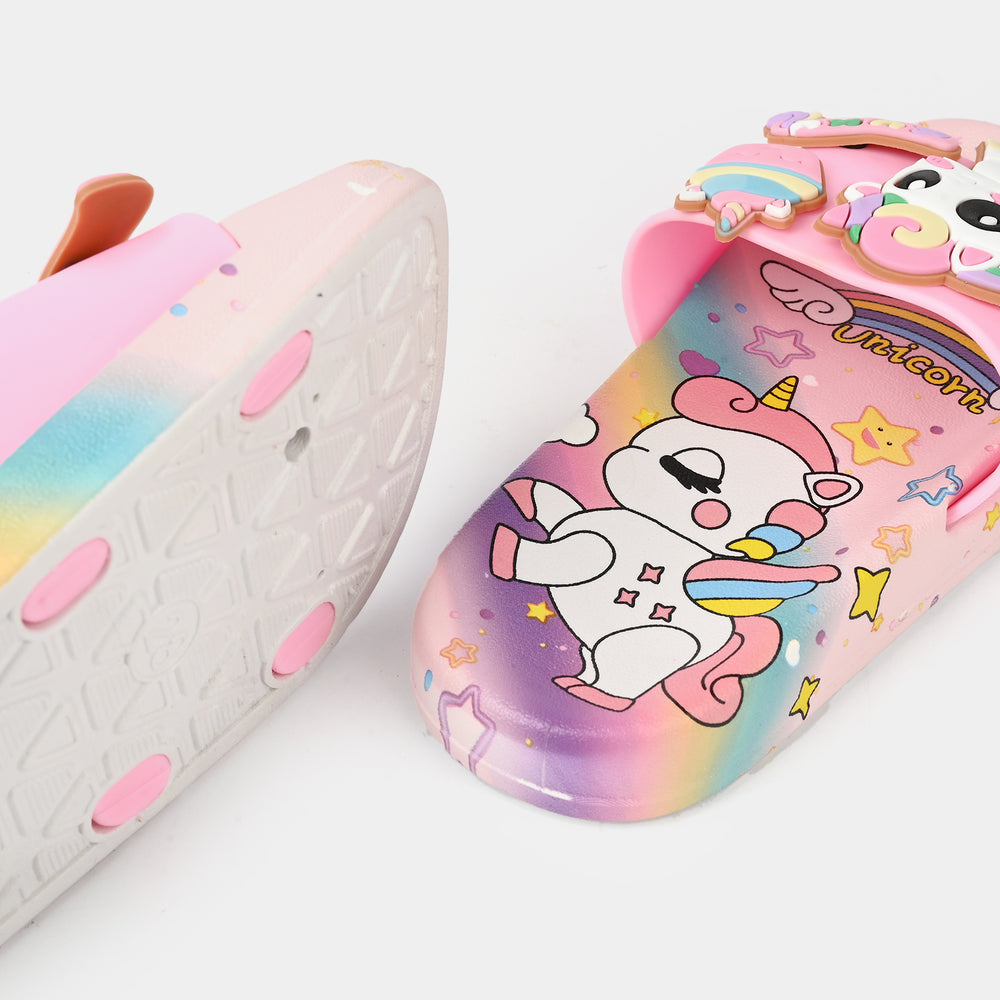 Girls Slippers 2208-B10-Pink