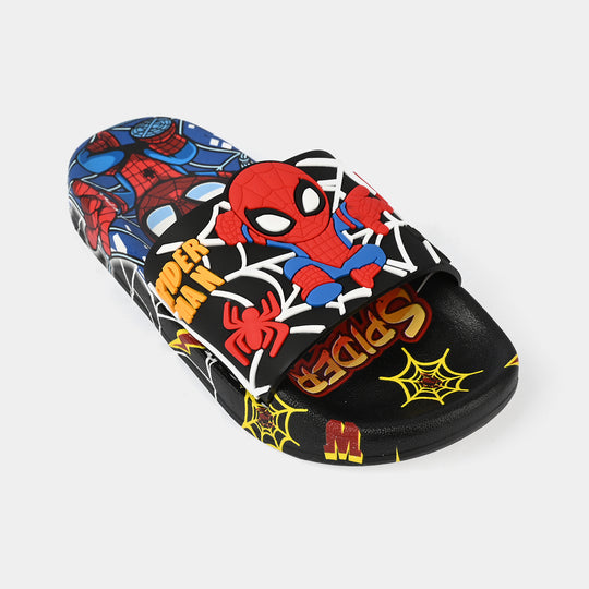Boys Slippers 2208-108-BLACK