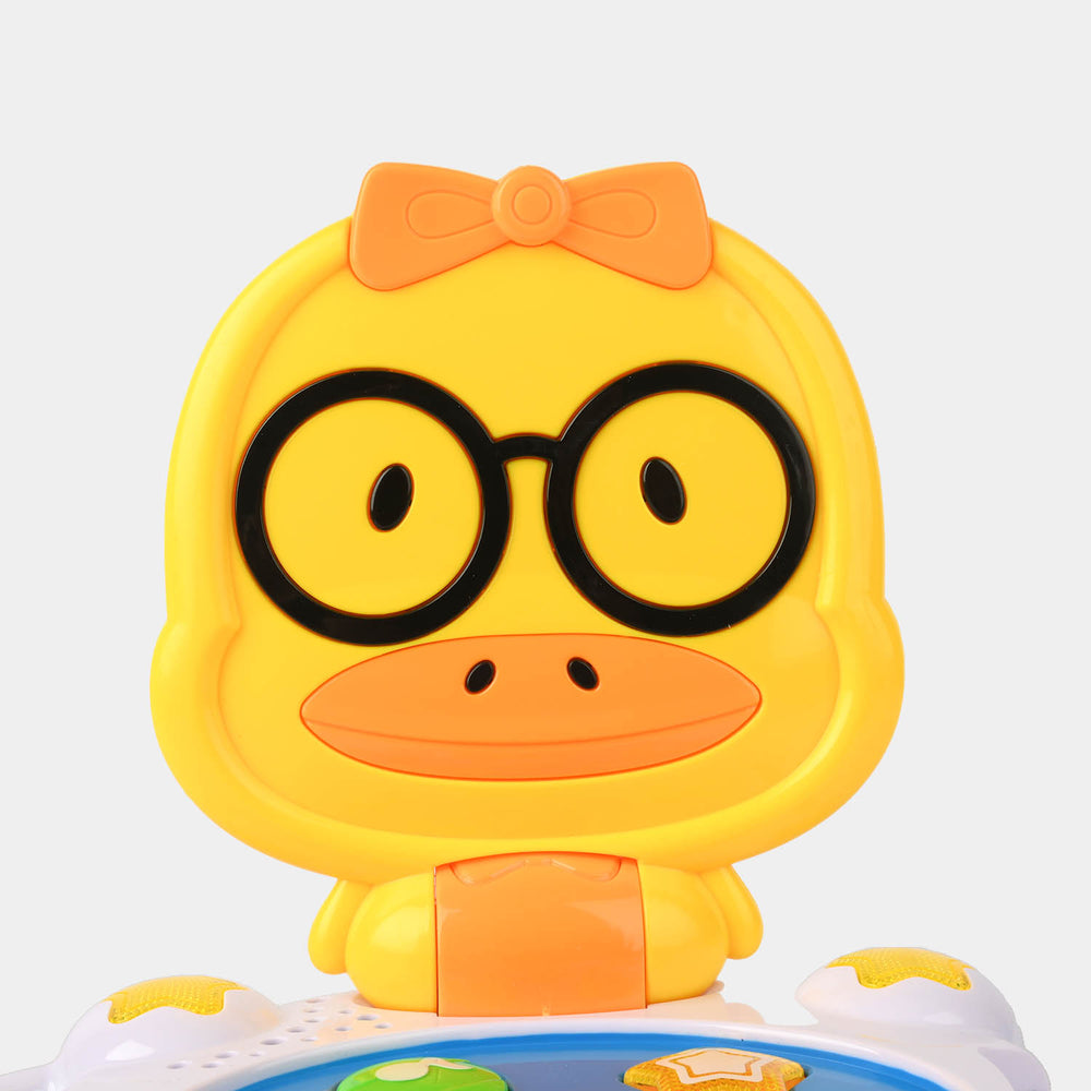 Cartoon Duck With Sounds & Lights Educational Toy
