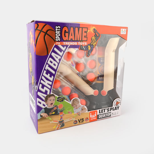 Ball Shoot Family 3 Players Game – Basketball Tabletop Toy