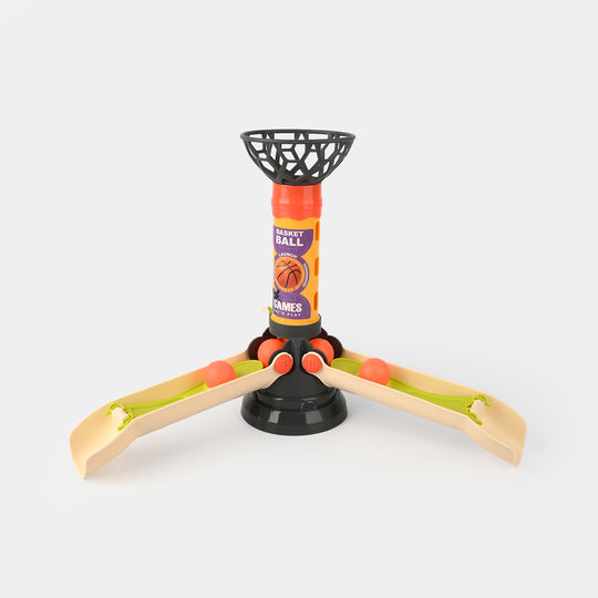 Ball Shoot Family 3 Players Game – Basketball Tabletop Toy