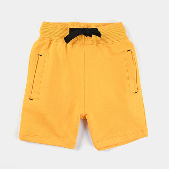 Boys Cotton Terry BASIC SHORT-Citrus