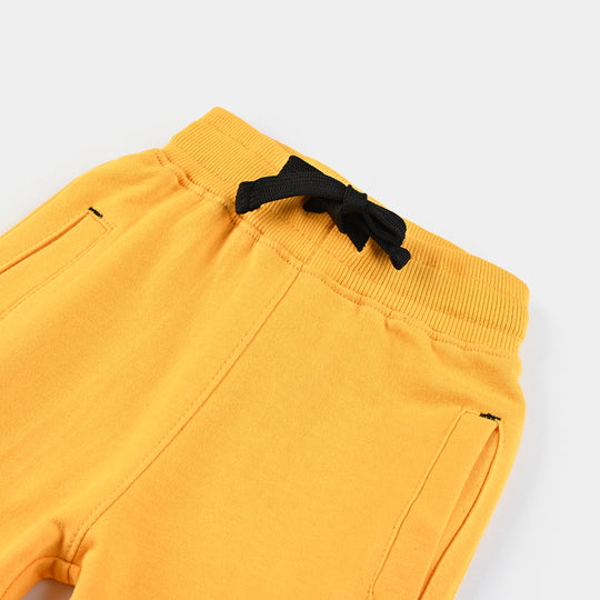 Boys Cotton Terry BASIC SHORT-Citrus
