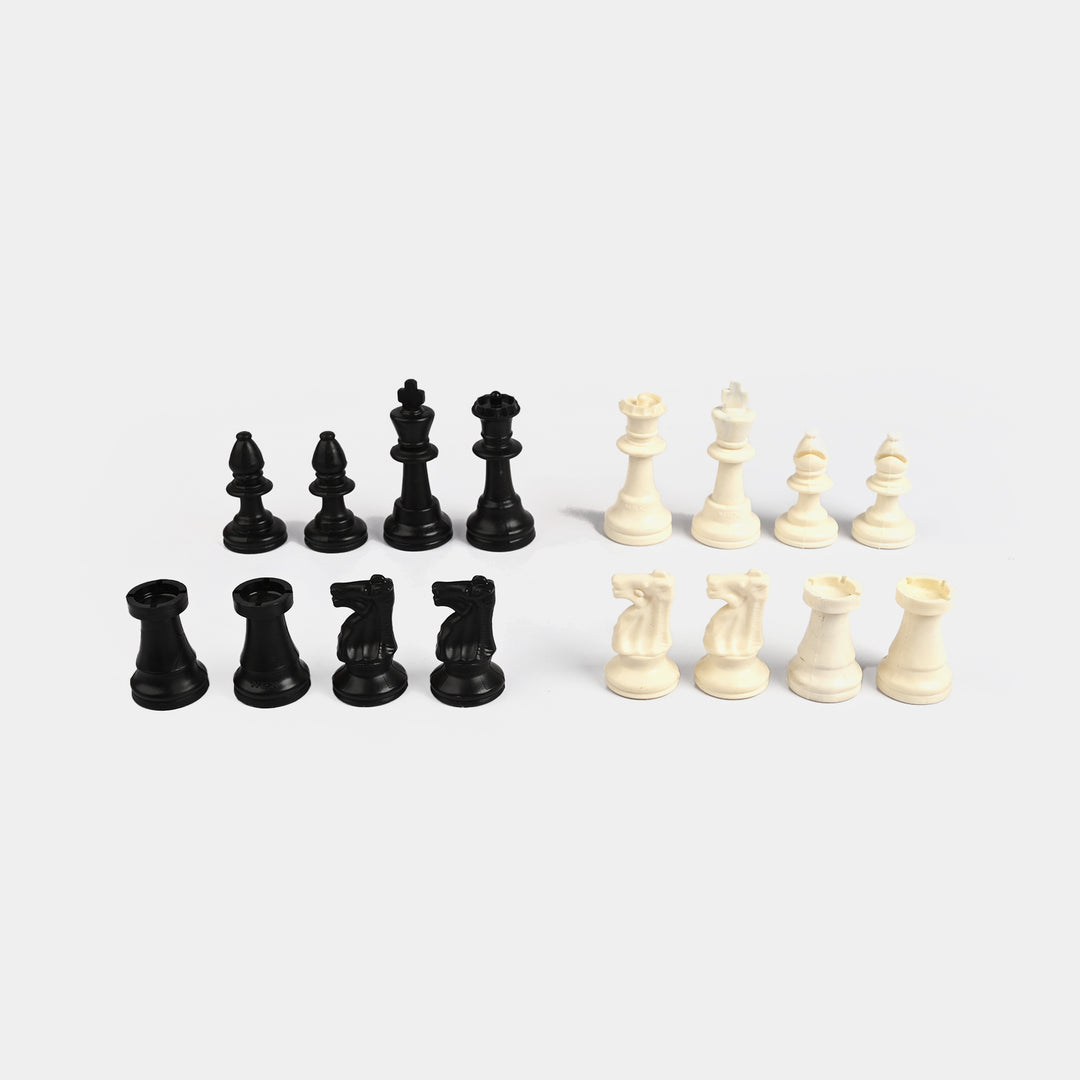 Chess Pieces Set – Classic Black & White