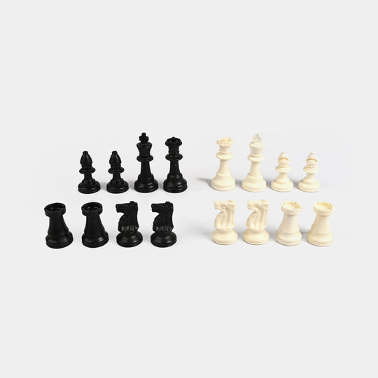 Chess Pieces Set – Classic Black & White