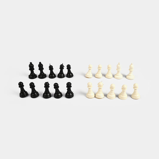 Chess Pieces Set – Classic Black & White