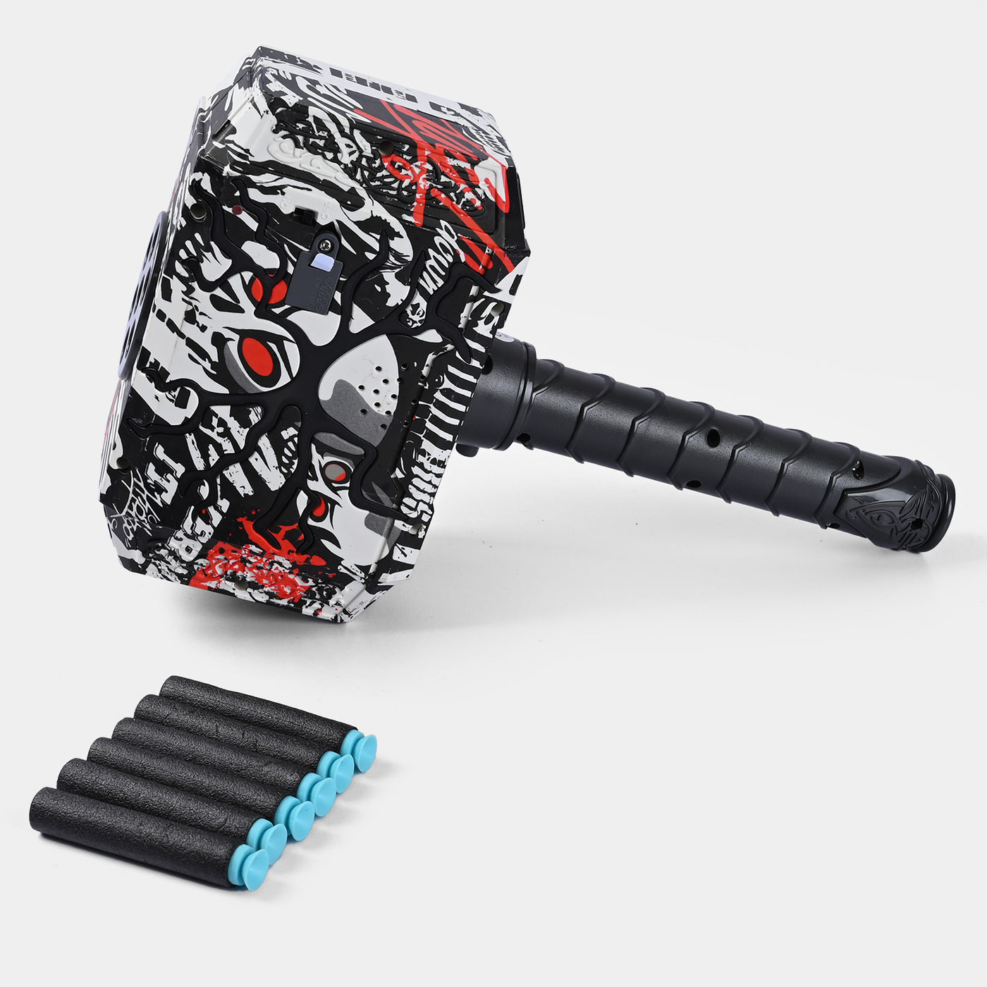 Hammer Shape Blaster Soft Dart Target Toy For Kids