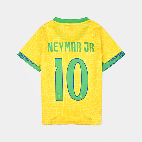 Boys Polyester Sports Suit -Yellow