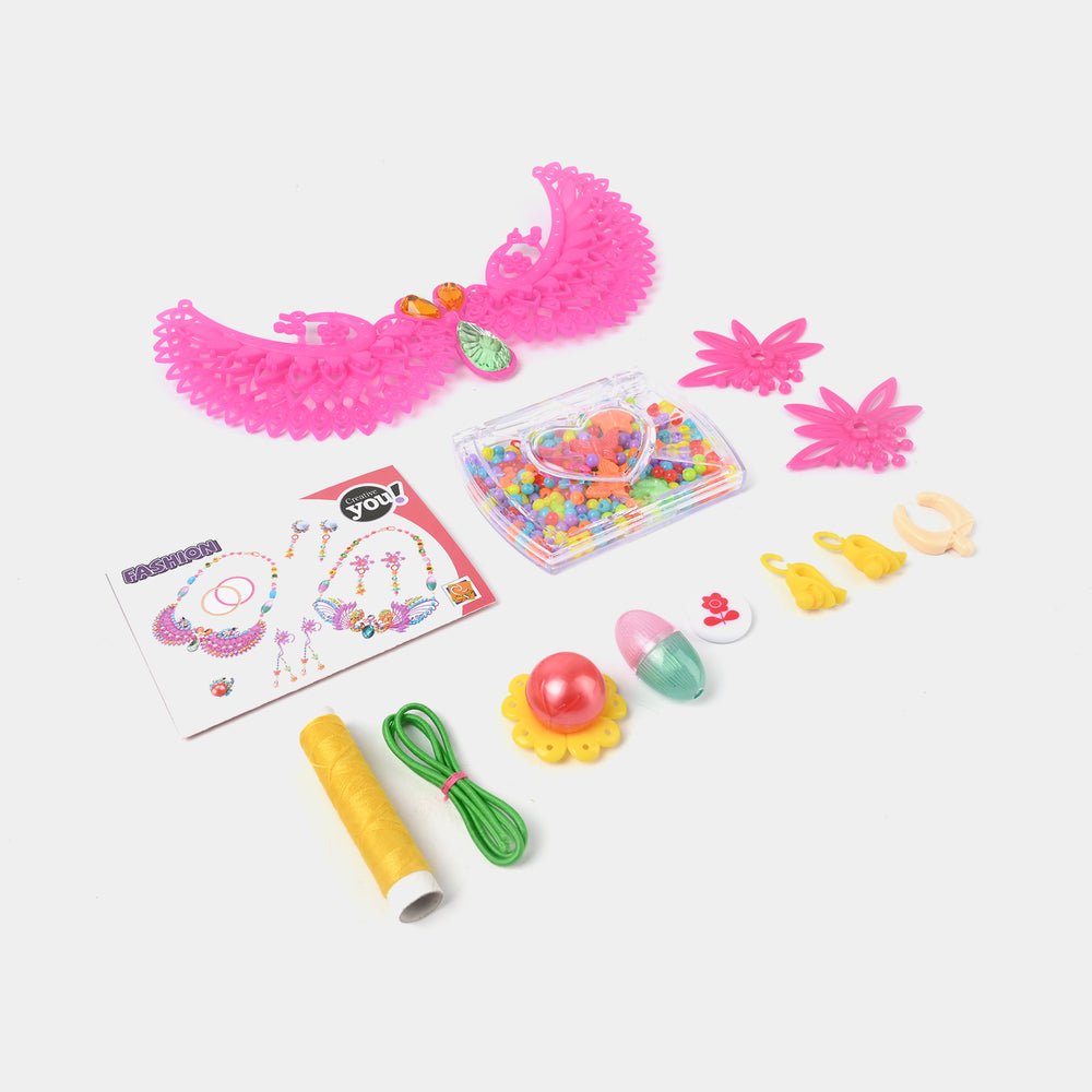 Fashion Jewelry Bead Set | Creative Accessory Fun For Kids
