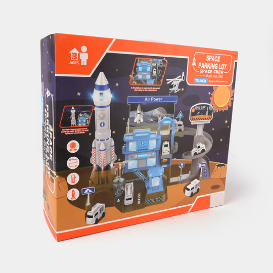 Interactive Space Station Track Set For Kids