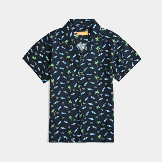 Boys Viscose Woven Suit Surf-NAVY
