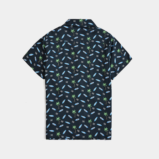 Boys Viscose Woven Suit Surf-NAVY