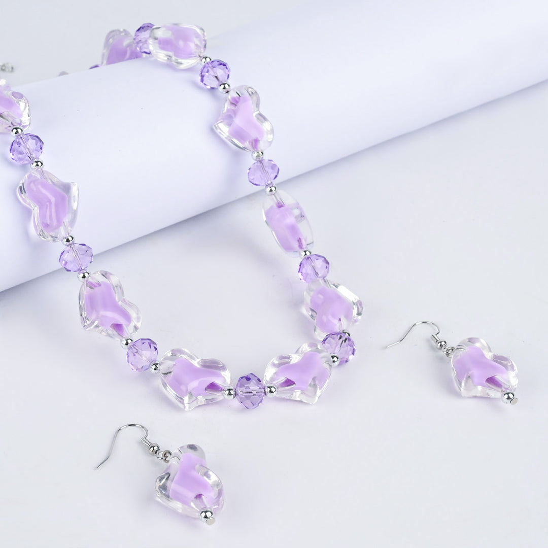 Elegant Necklace & Earrings Set | Stylish Jewelry for Girls
