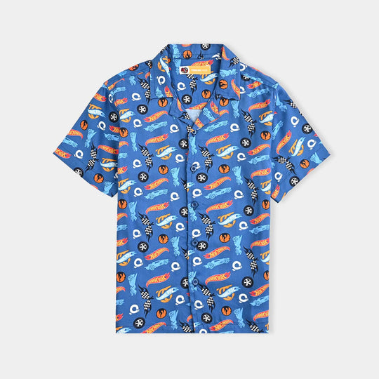 Boys Viscose Nightwear Hot Wheels-Multi